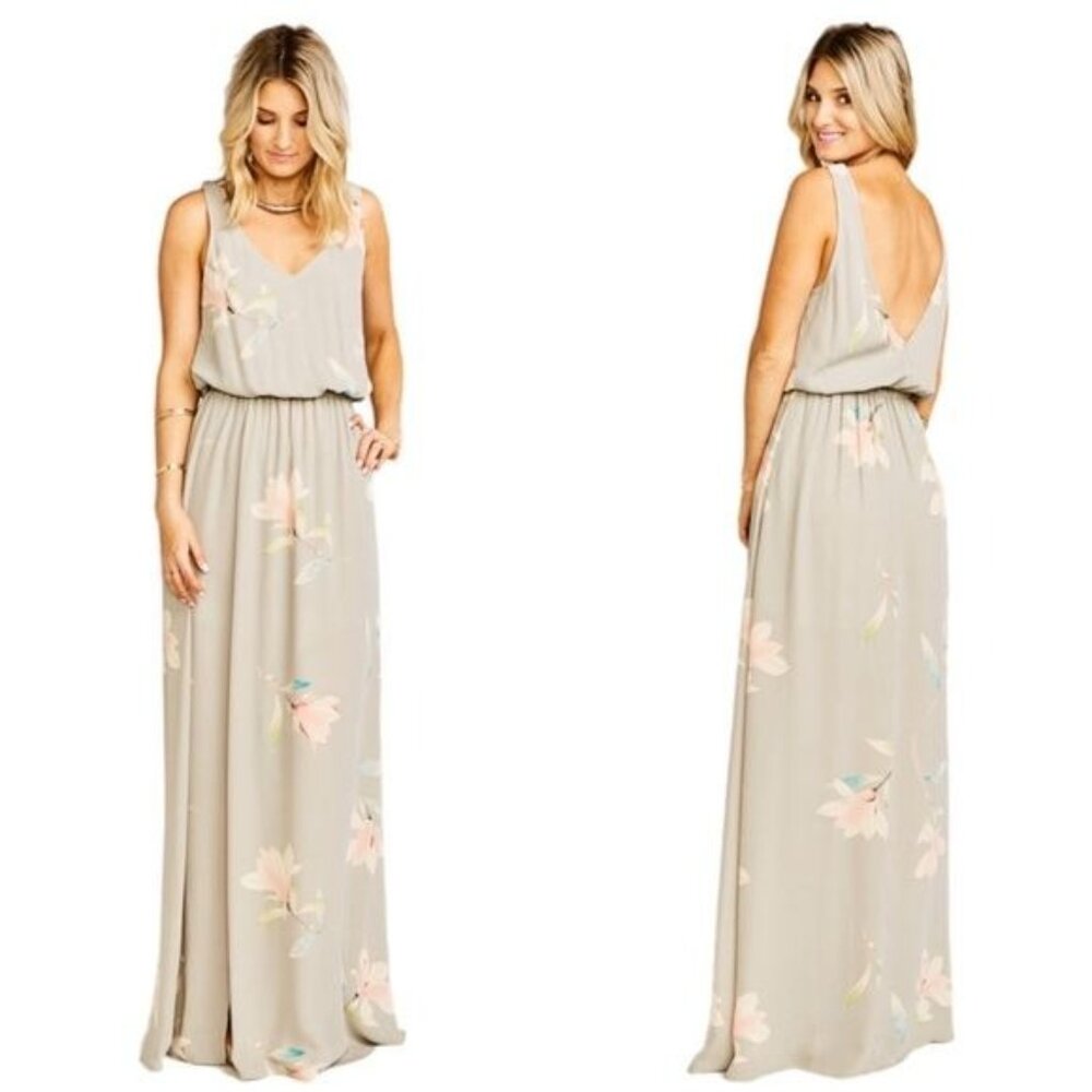 NEW Show Me Your Mumu Kendall Maxi Bridesmaid Dress Lily Showers Size XS